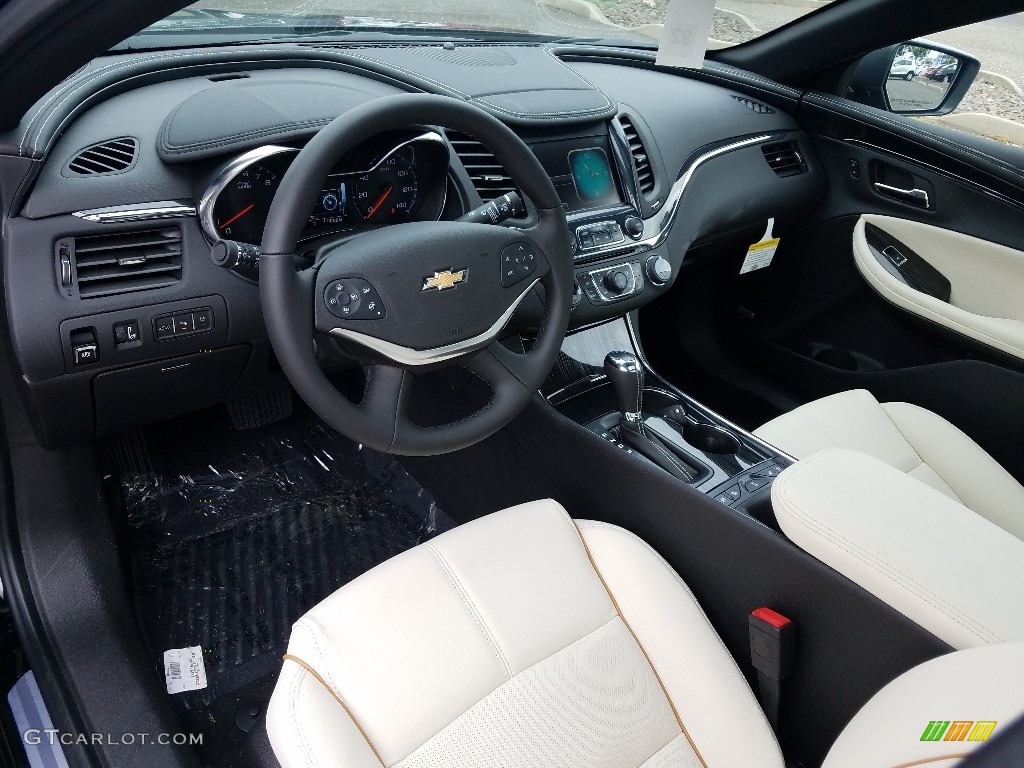 Jet Black/­Light Wheat Interior 2019 Chevrolet Impala Premier Photo #129518155