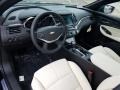 Jet Black/­Light Wheat 2019 Chevrolet Impala Premier Interior Color