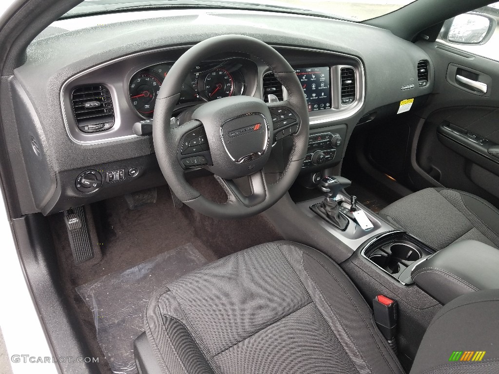 Black Interior 2019 Dodge Charger GT Photo #129518666