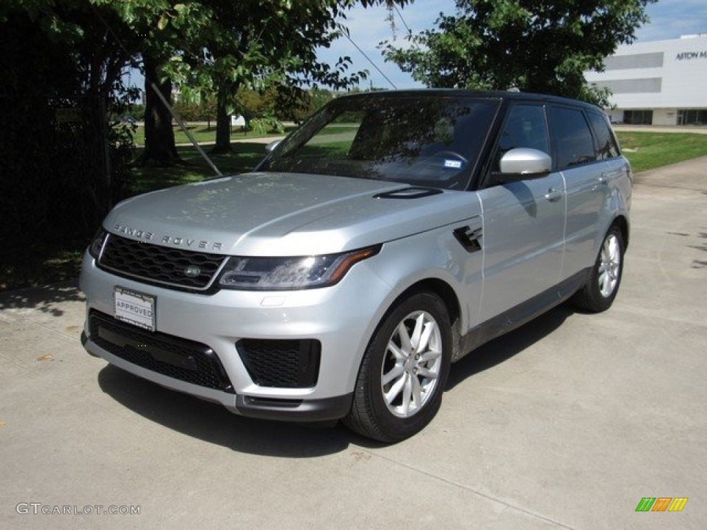 Indus Silver Metallic 2018 Land Rover Range Rover Sport SE Exterior Photo #129520238