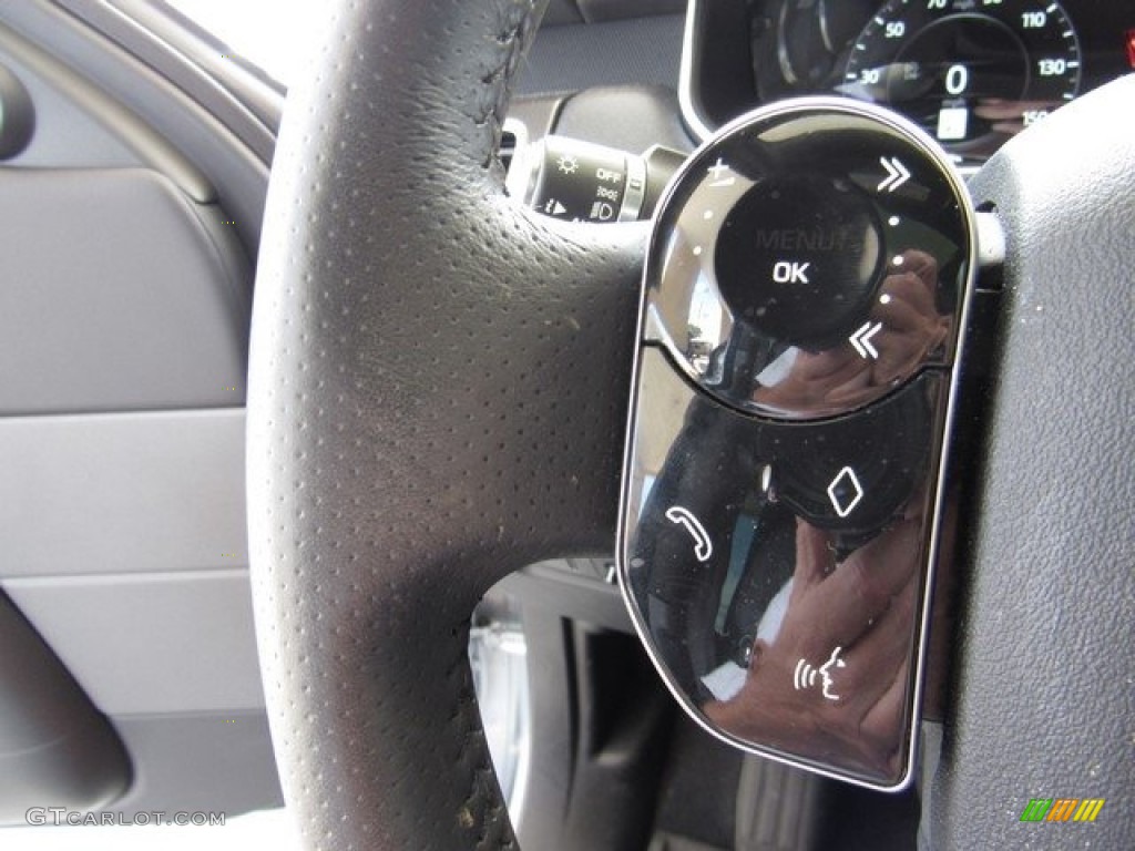 2018 Land Rover Range Rover Sport SE Ebony Steering Wheel Photo #129520559