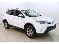 Super White - RAV4 XLE Photo No. 1
