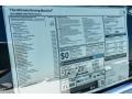 2019 BMW 5 Series 530e iPerformance Sedan Window Sticker