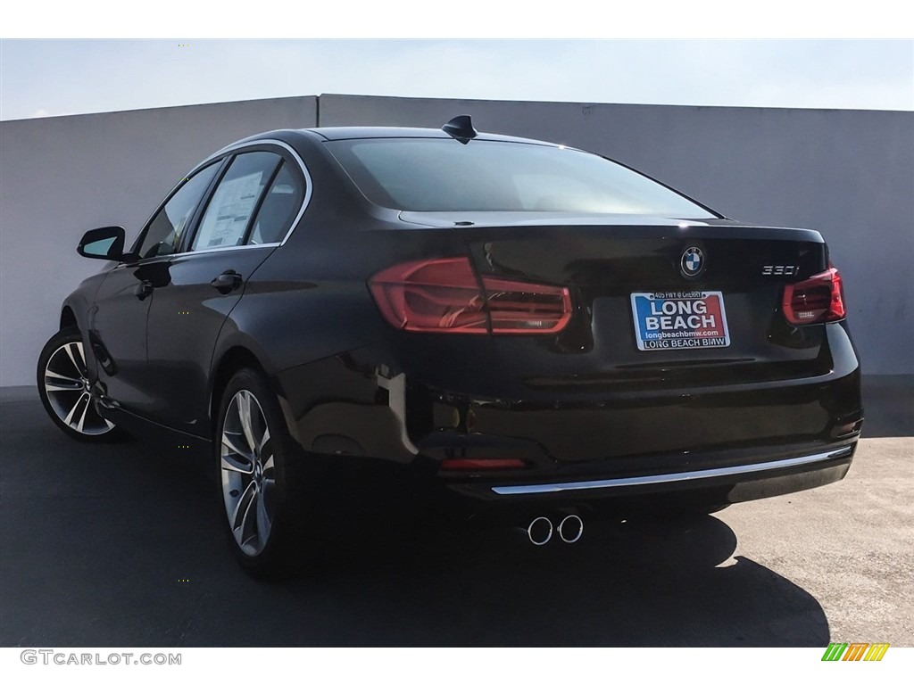 2018 3 Series 330i Sedan - Jet Black / Black photo #2