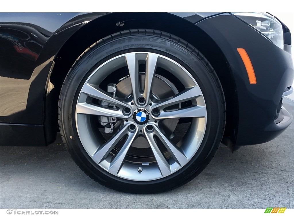 2018 3 Series 330i Sedan - Jet Black / Black photo #7