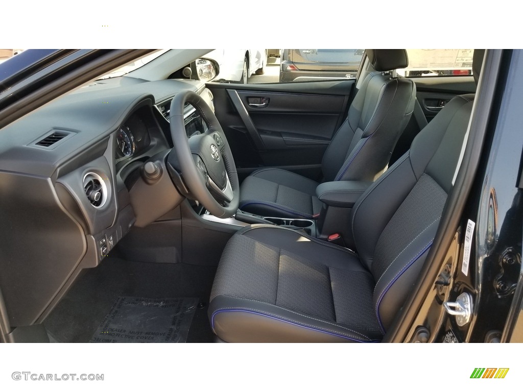 Black Interior 2019 Toyota Corolla SE Photo #129523130