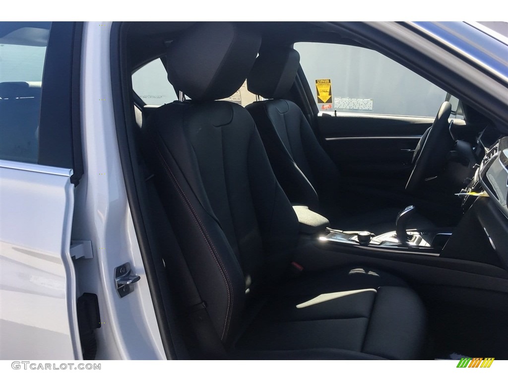 2018 3 Series 330i Sedan - Alpine White / Black photo #4