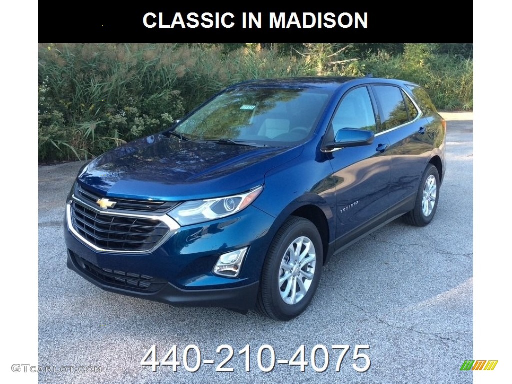 2019 Equinox LT AWD - Pacific Blue Metallic / Medium Ash Gray photo #1