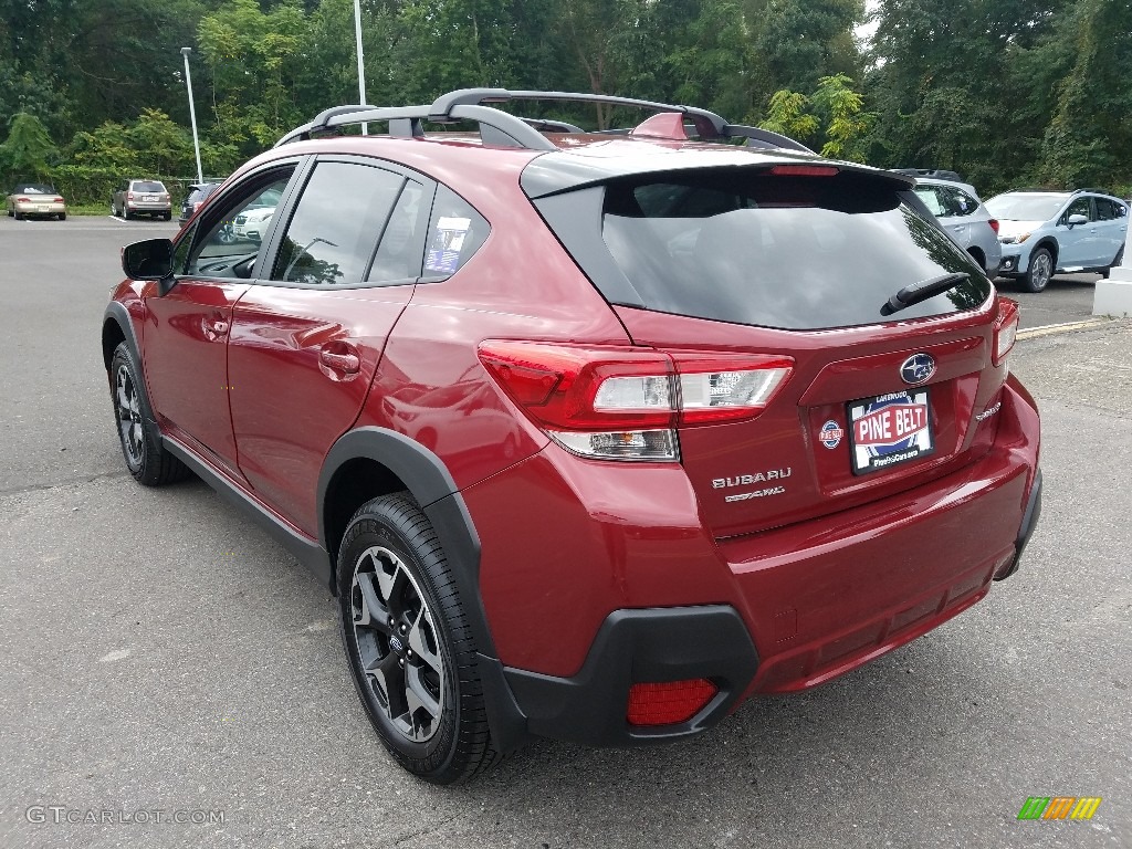 2019 Crosstrek 2.0i Premium - Venetian Red Pearl / Black photo #4