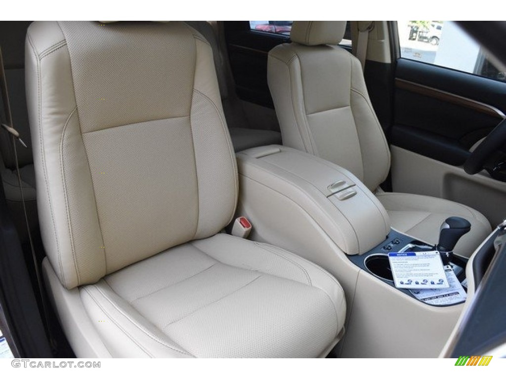 2019 Toyota Highlander Limited AWD Front Seat Photo #129526514