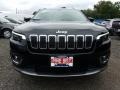 2019 Diamond Black Crystal Pearl Jeep Cherokee Limited 4x4  photo #2