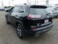 2019 Diamond Black Crystal Pearl Jeep Cherokee Limited 4x4  photo #4