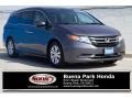 2016 Lunar Silver Metallic Honda Odyssey EX-L  photo #1