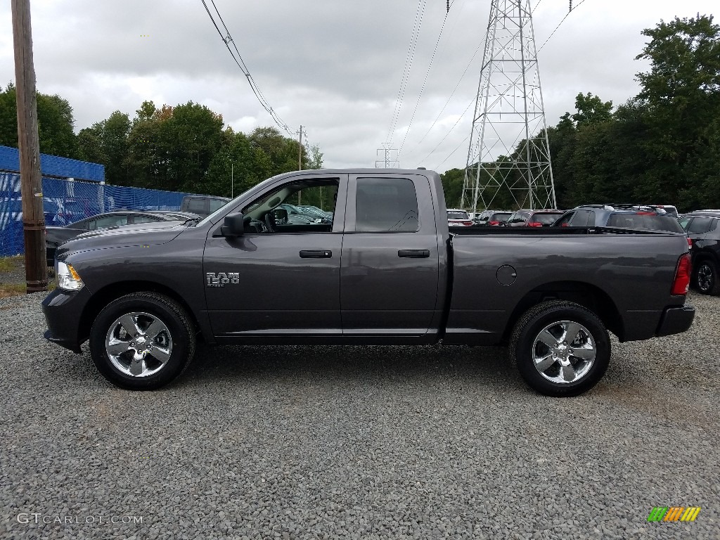 2019 1500 Classic Express Quad Cab 4x4 - Granite Crystal Metallic / Black photo #3