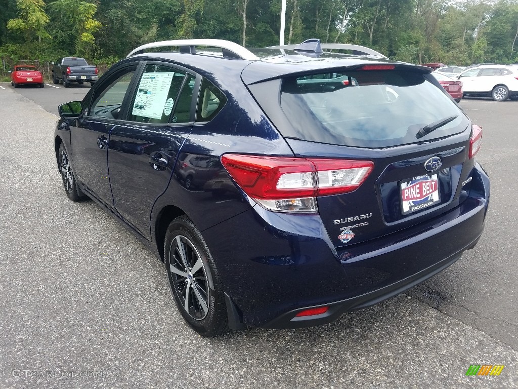 2019 Impreza 2.0i Premium 5-Door - Dark Blue Pearl / Black photo #4