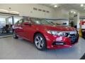 2018 Radiant Red Metallic Honda Accord EX-L Sedan  photo #3