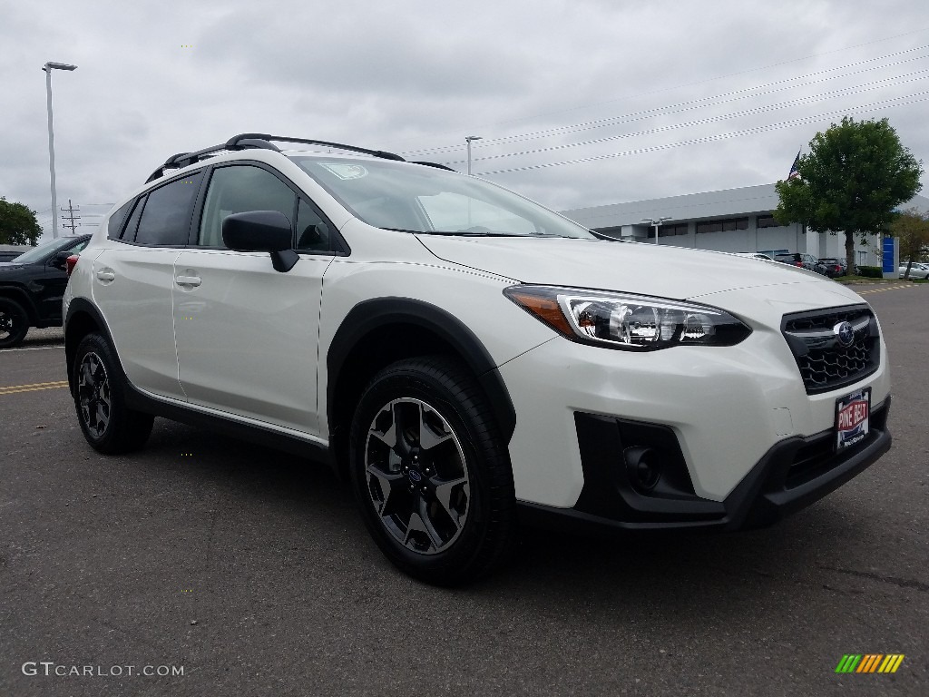 2019 Crosstrek 2.0i - Crystal White Pearl / Gray photo #1