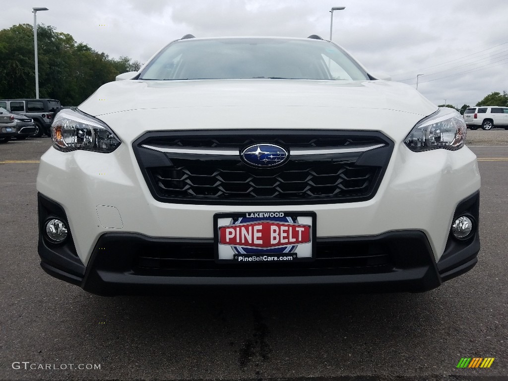 2019 Crosstrek 2.0i Premium - Crystal White Pearl / Gray photo #2