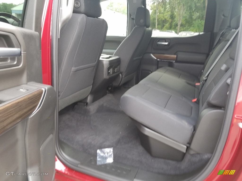 Jet Black Interior 2019 Chevrolet Silverado 1500 RST Crew Cab 4WD Photo #129530795