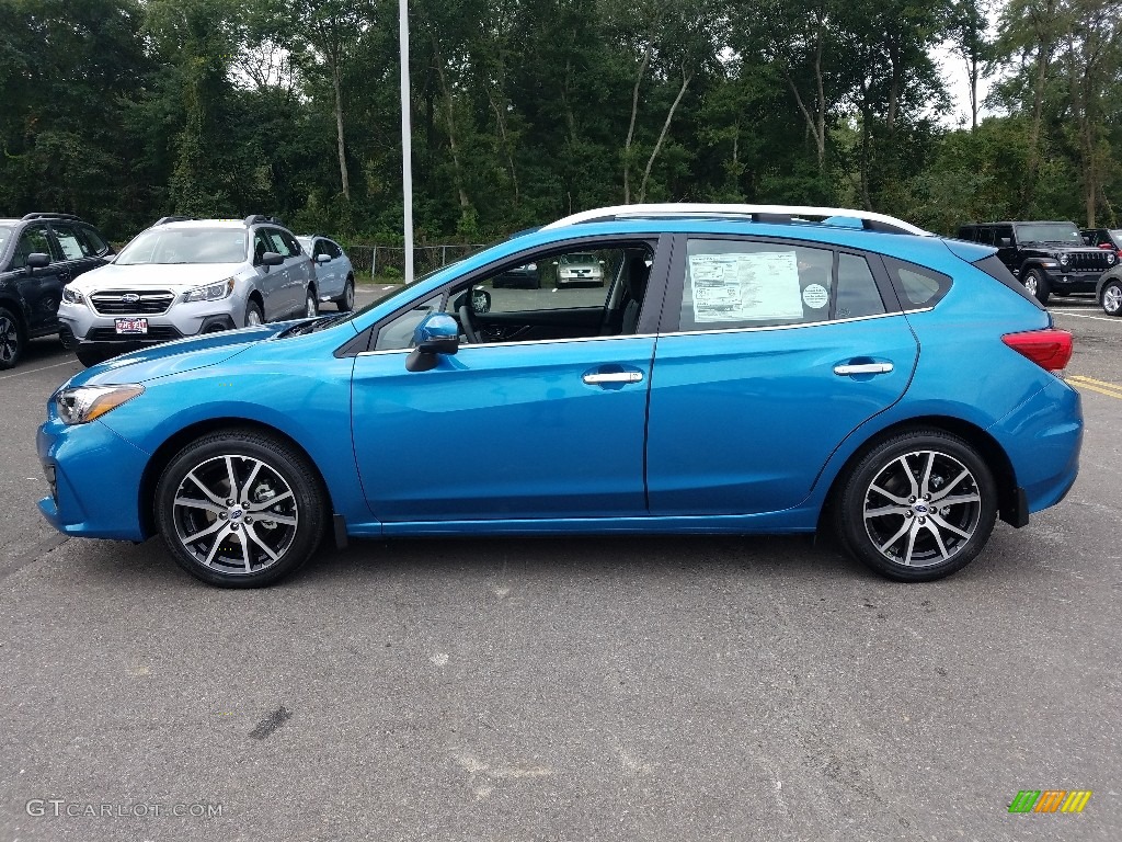 2019 Impreza 2.0i Limited 5-Door - Island Blue Pearl / Black photo #3