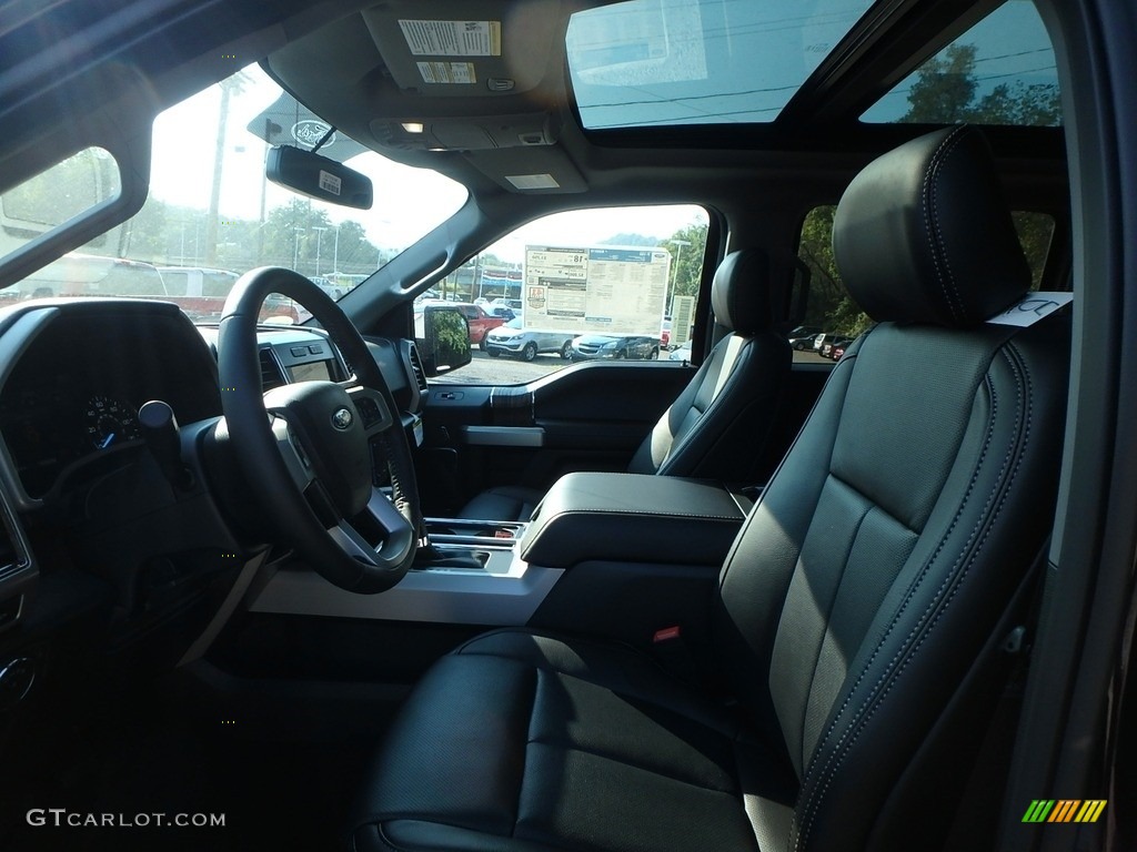 2018 F150 Lariat SuperCrew 4x4 - Magma Red / Black photo #10