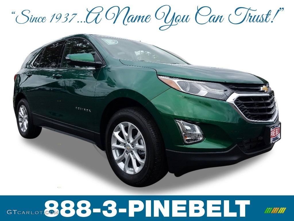 2019 Equinox LT AWD - Ivy Green Metallic / Jet Black photo #1