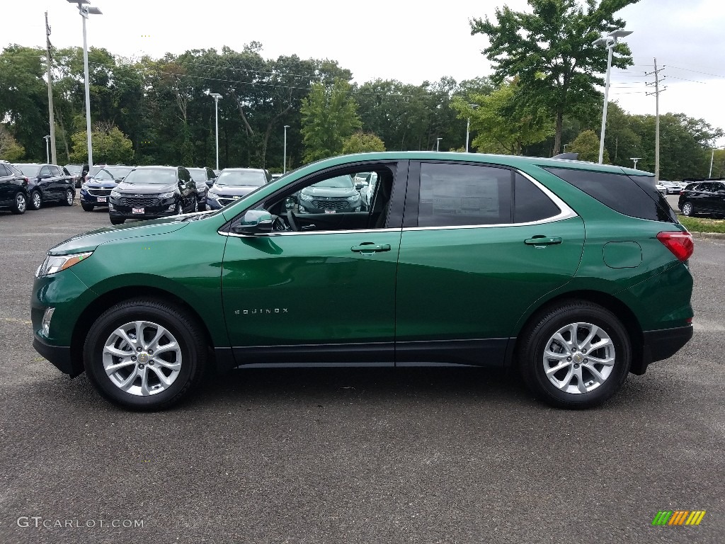 2019 Equinox LT AWD - Ivy Green Metallic / Jet Black photo #3