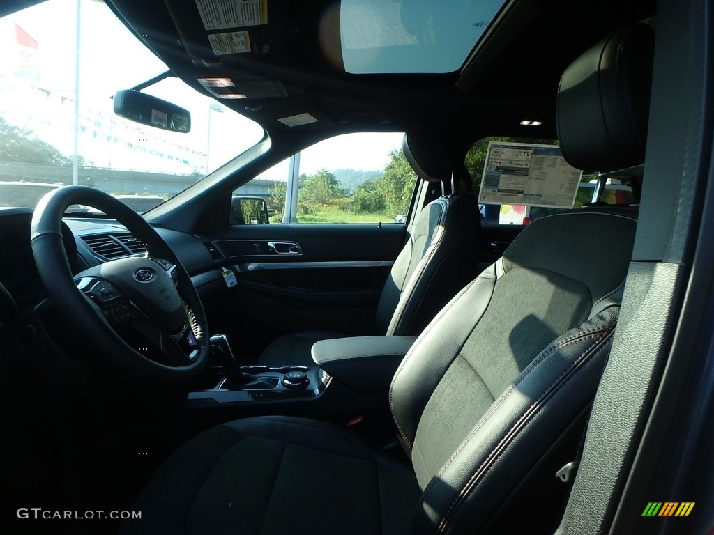 2018 Explorer XLT 4WD - Blue Metallic / Ebony Black photo #11