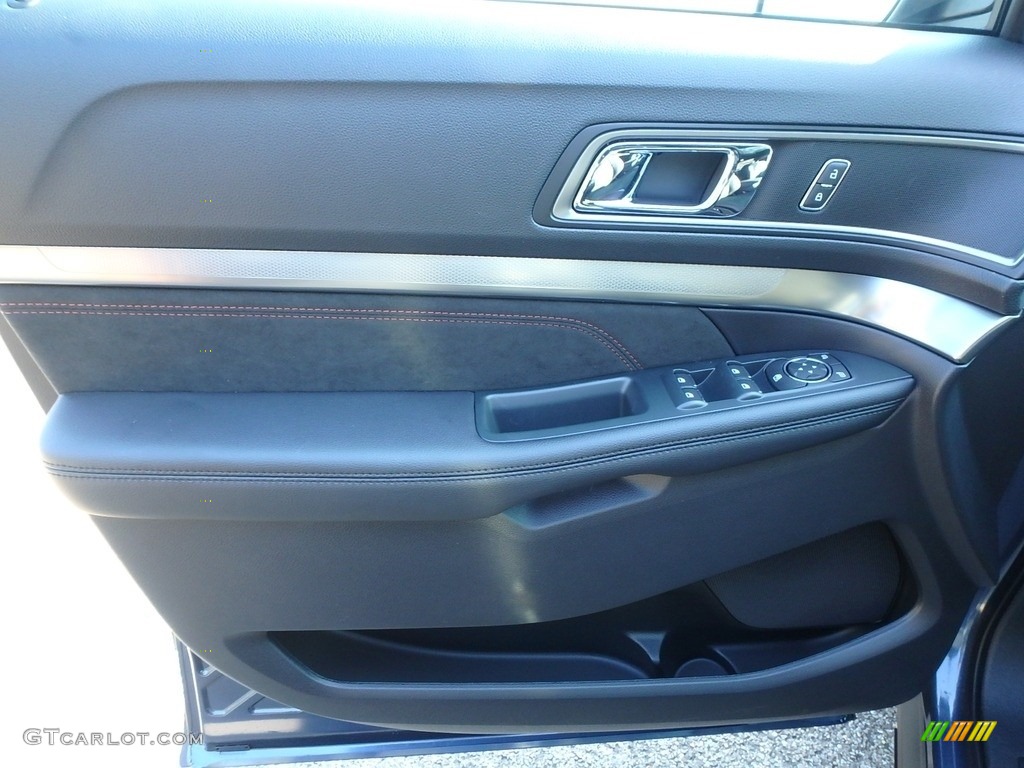 2018 Explorer XLT 4WD - Blue Metallic / Ebony Black photo #15