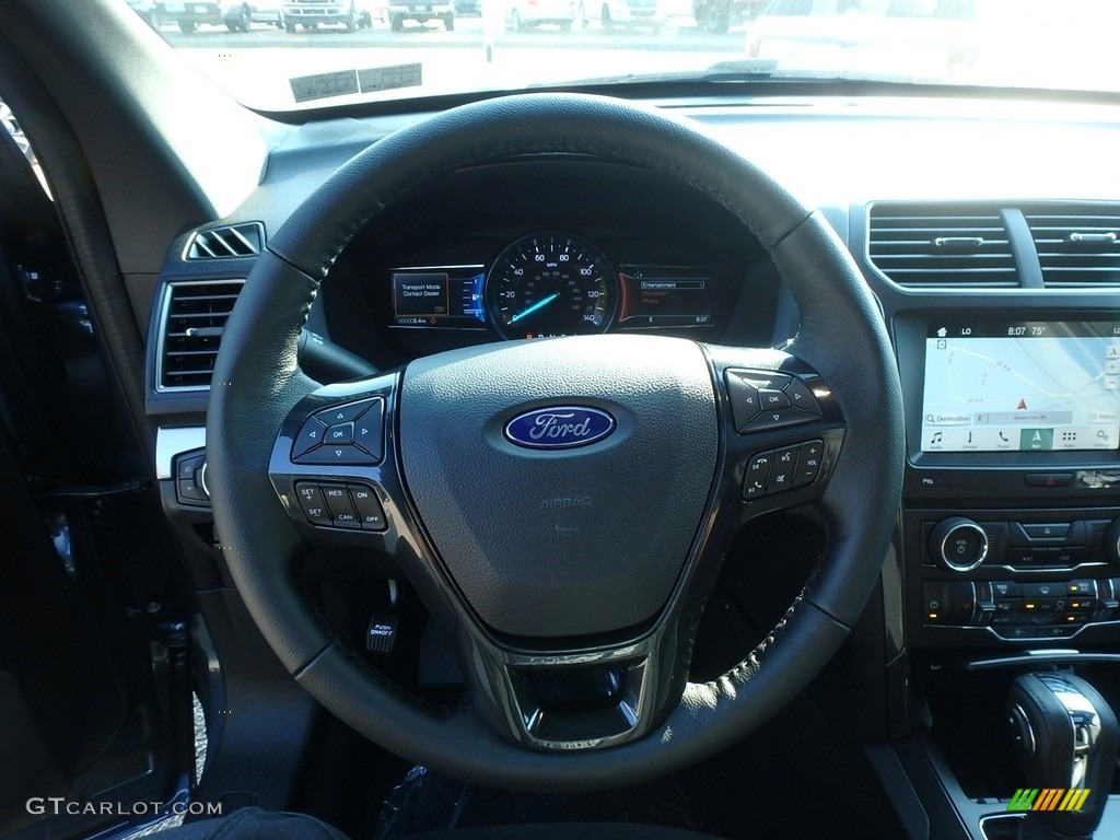 2018 Explorer XLT 4WD - Blue Metallic / Ebony Black photo #18