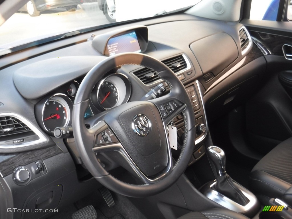 2014 Encore AWD - Brilliant Blue Metallic / Ebony photo #11