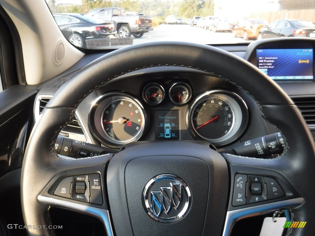 2014 Encore AWD - Brilliant Blue Metallic / Ebony photo #24