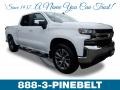 2019 Summit White Chevrolet Silverado 1500 LT Crew Cab 4WD  photo #1