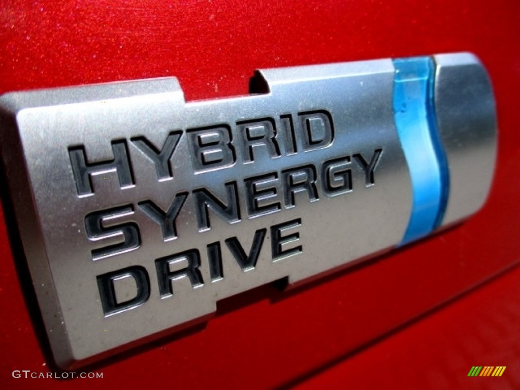 2010 Prius Hybrid IV - Barcelona Red Metallic / Bisque photo #4
