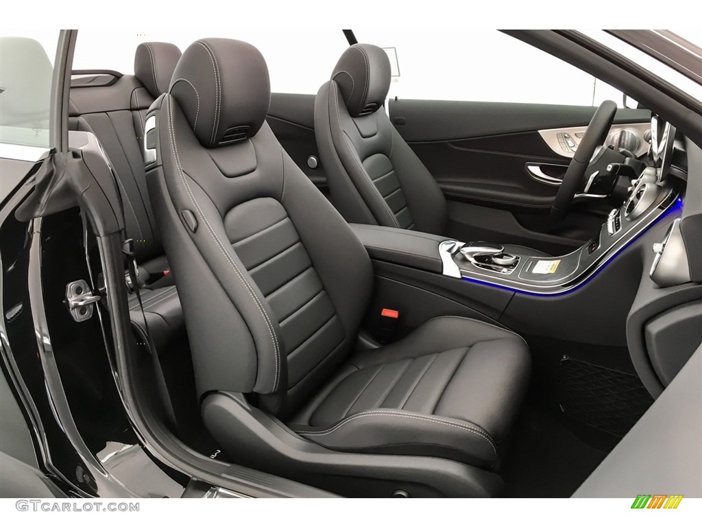 Black Interior 2019 Mercedes-Benz C 300 Cabriolet Photo #129541508