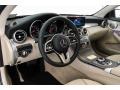 Silk Beige/Black Dashboard Photo for 2019 Mercedes-Benz C #129541892