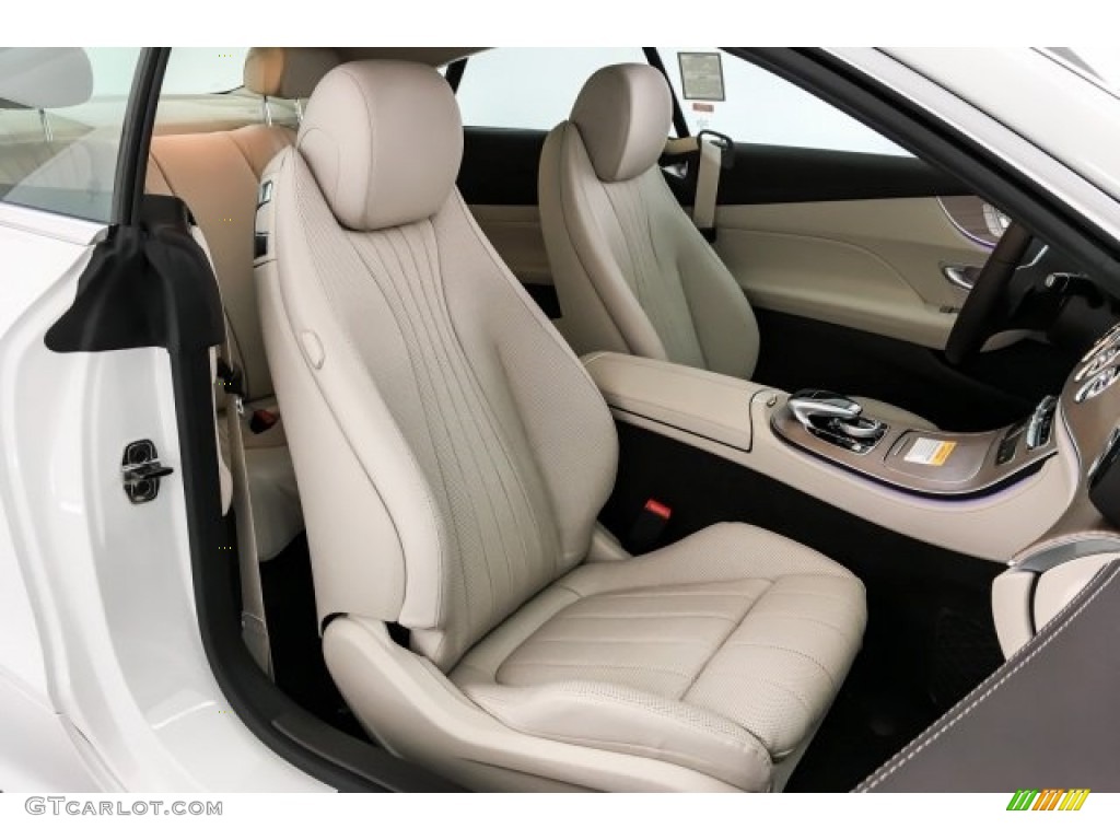 Macchiato Beige/Espresso Interior 2019 Mercedes-Benz E 450 Coupe Photo #129542054