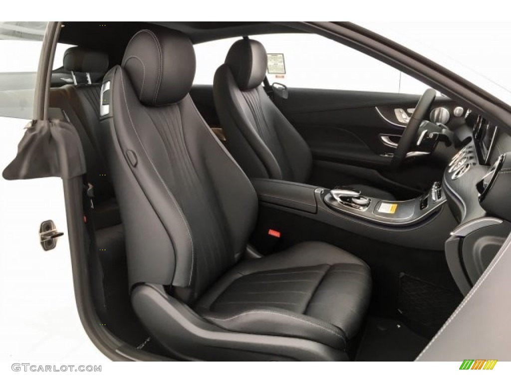 Black Interior 2019 Mercedes-Benz E 450 Coupe Photo #129543050