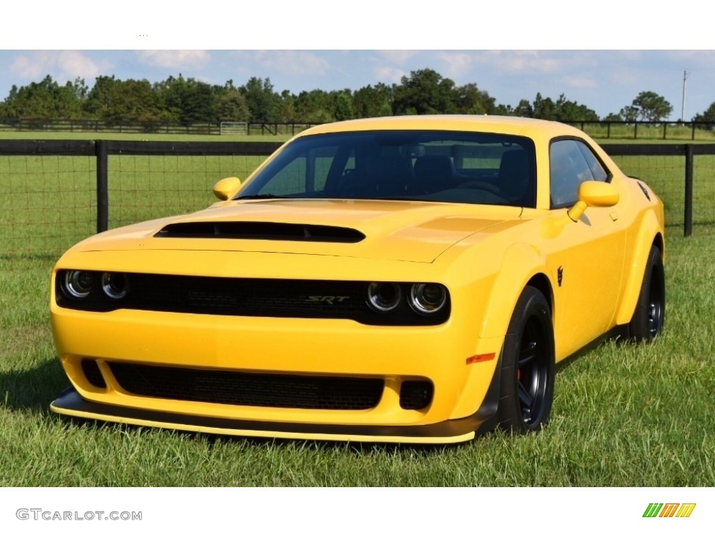 Yellow Jacket Dodge Challenger