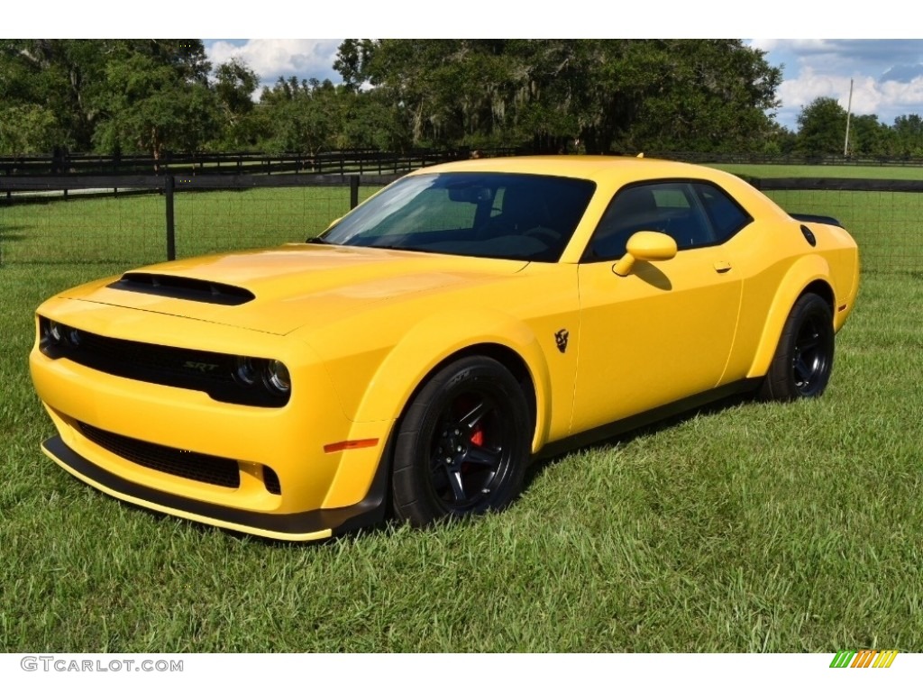 Yellow Jacket 2018 Dodge Challenger SRT Demon Exterior Photo #129544832