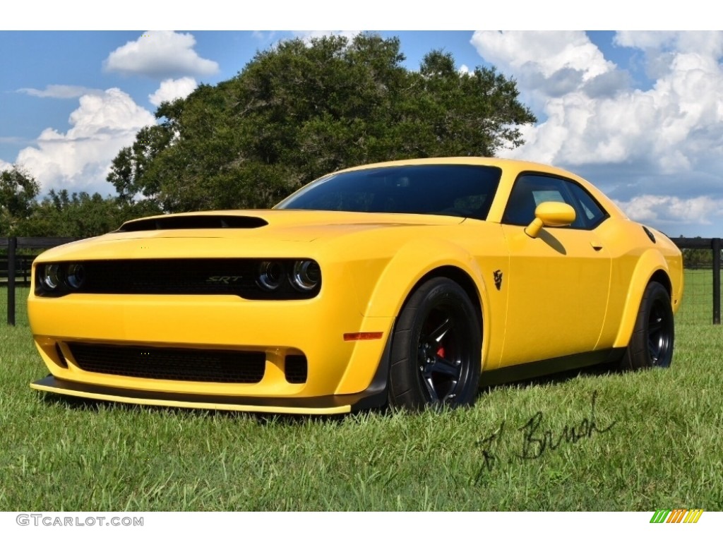 Yellow Jacket 2018 Dodge Challenger SRT Demon Exterior Photo #129544841