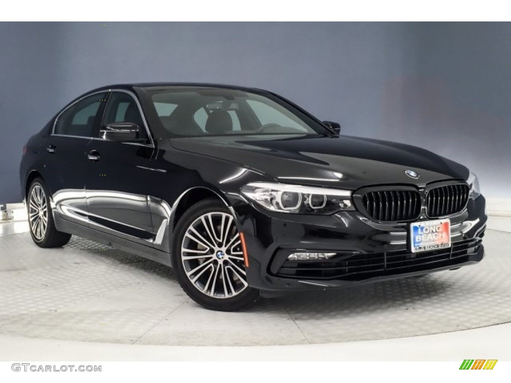 2018 5 Series 540i Sedan - Jet Black / Black photo #14