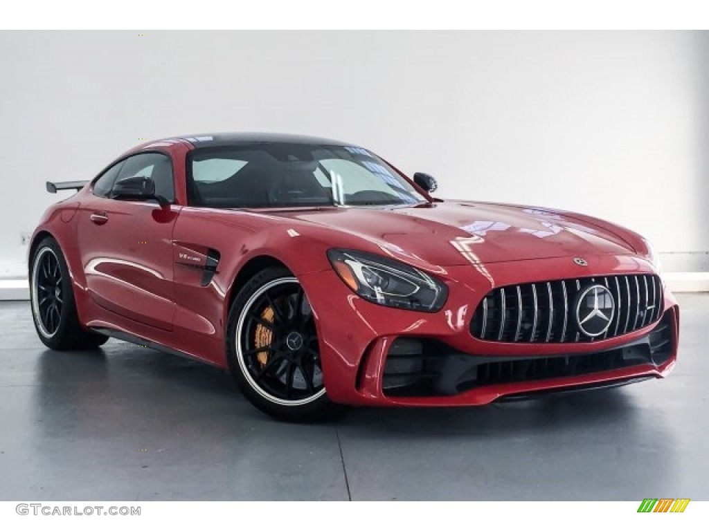 2018 AMG GT R Coupe - Mars Red / Black w/Dinamica photo #13