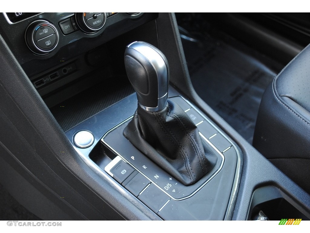 2018 Tiguan SE - Silk Blue Metallic / Titan Black photo #14