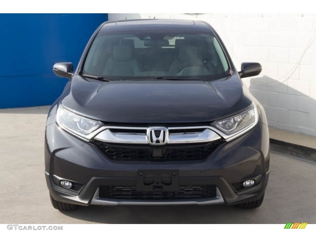 2018 CR-V EX - Gunmetal Metallic / Gray photo #3