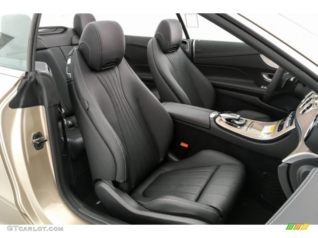 Black Interior 2019 Mercedes-Benz E 450 4Matic Cabriolet Photo #129547769