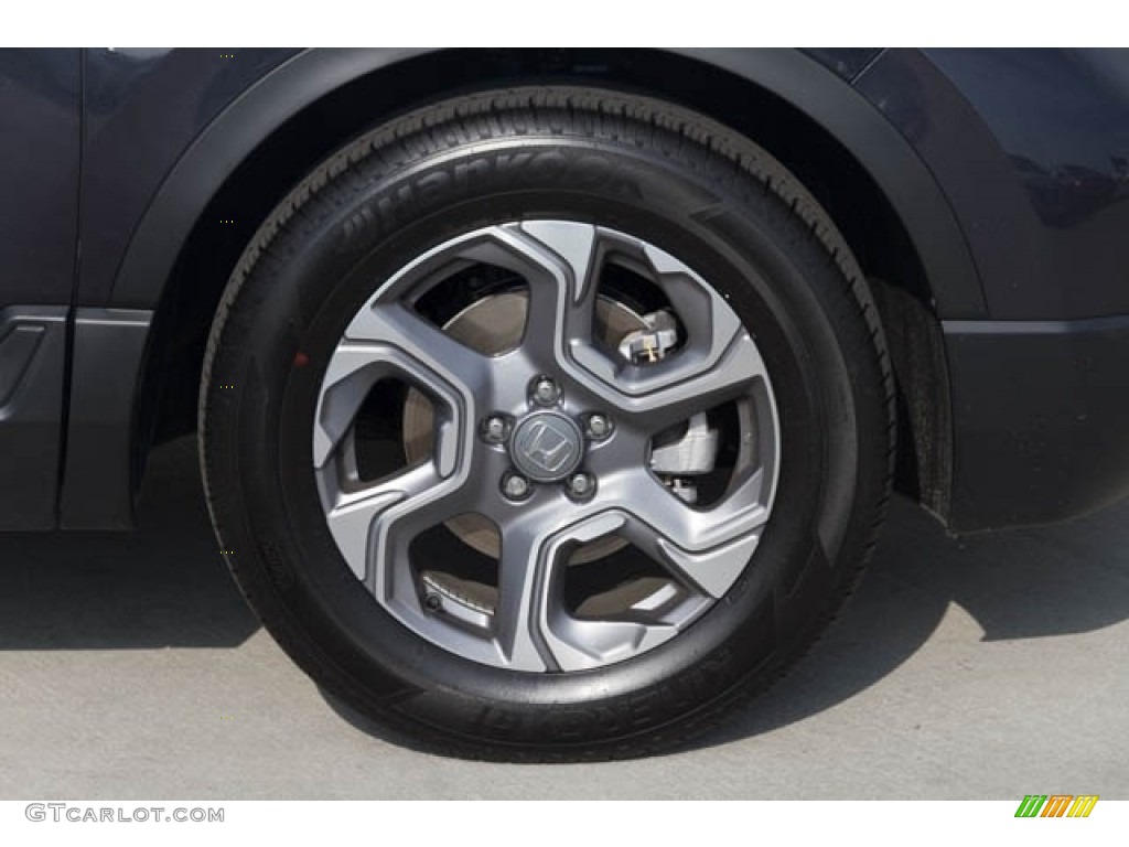 2018 CR-V EX - Gunmetal Metallic / Gray photo #9
