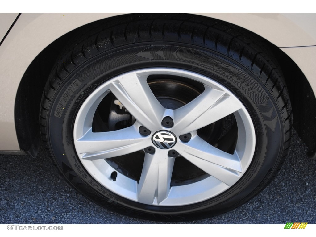 2015 Passat Wolfsburg Edition Sedan - Titanium Beige / Titan Black photo #10