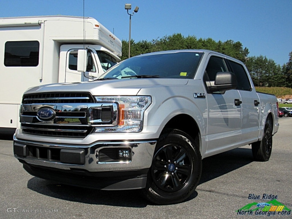 2018 F150 XLT SuperCrew - Ingot Silver / Earth Gray photo #1