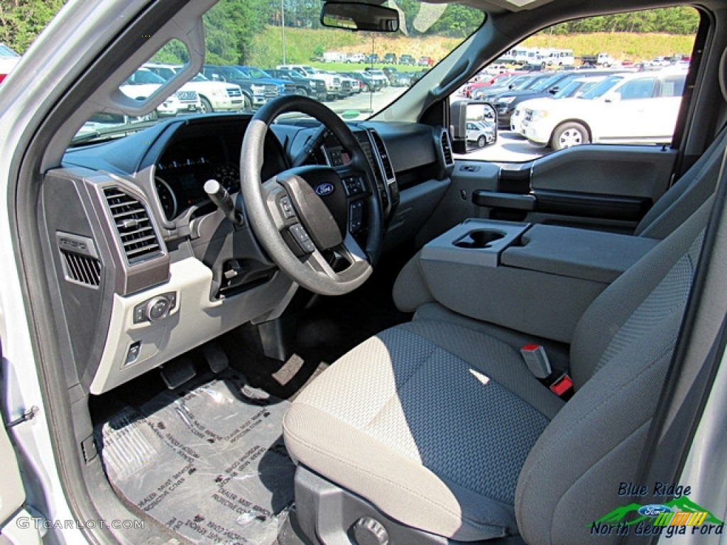 2018 F150 XLT SuperCrew - Ingot Silver / Earth Gray photo #28